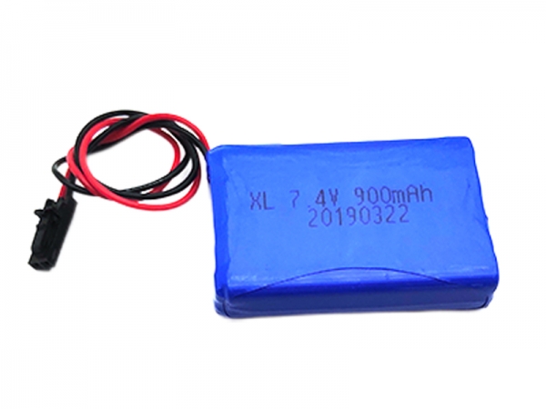 7.4V聚合物鋰電池 | 503450 7.4V 900mAh