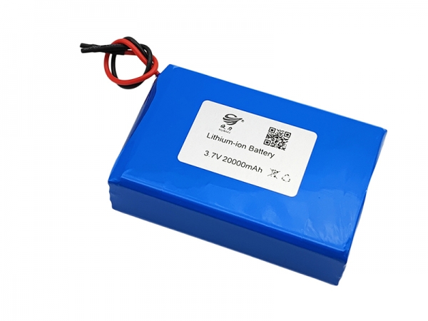 3.7V聚合物鋰電池  | 656090 20000mAh 3.7-18AWG